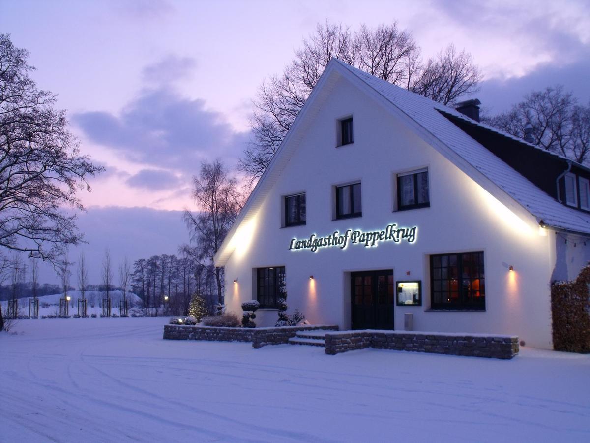 Hotel Landgasthof Pappelkrug Halle  Exteriér fotografie